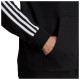 Adidas Ανδρική ζακέτα Essentials French Terry 3-Stripes Full-Zip Hoodie